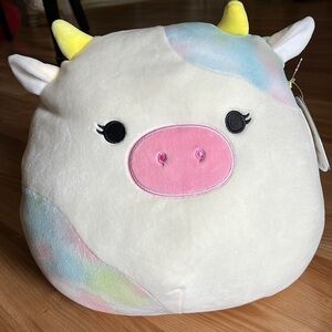 Squishmallows Candess the Pastel Cow! BNWT 12”